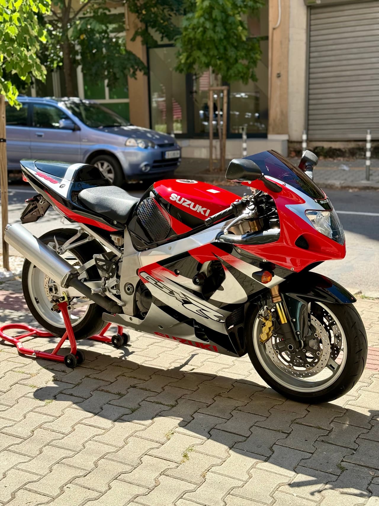 Suzuki GSX-R след детайлинг